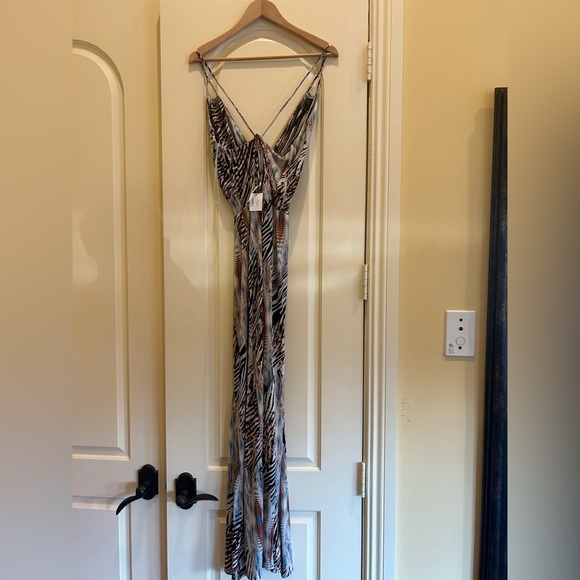 Abstract maxi dress - Picture 1 of 5